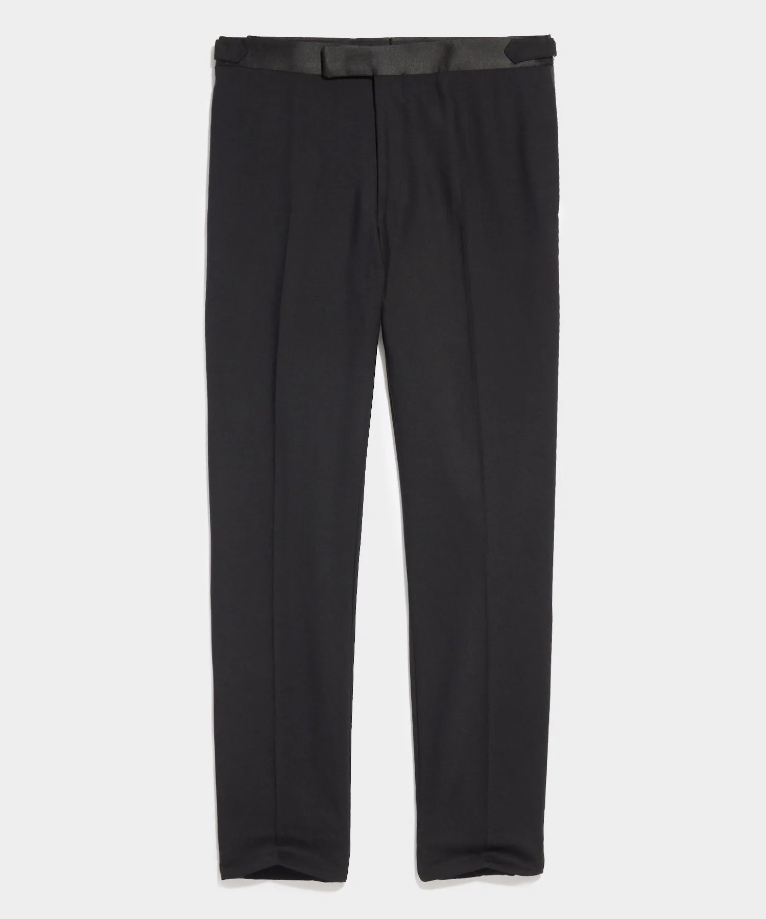 Italian Tuxedo Trouser in Black
