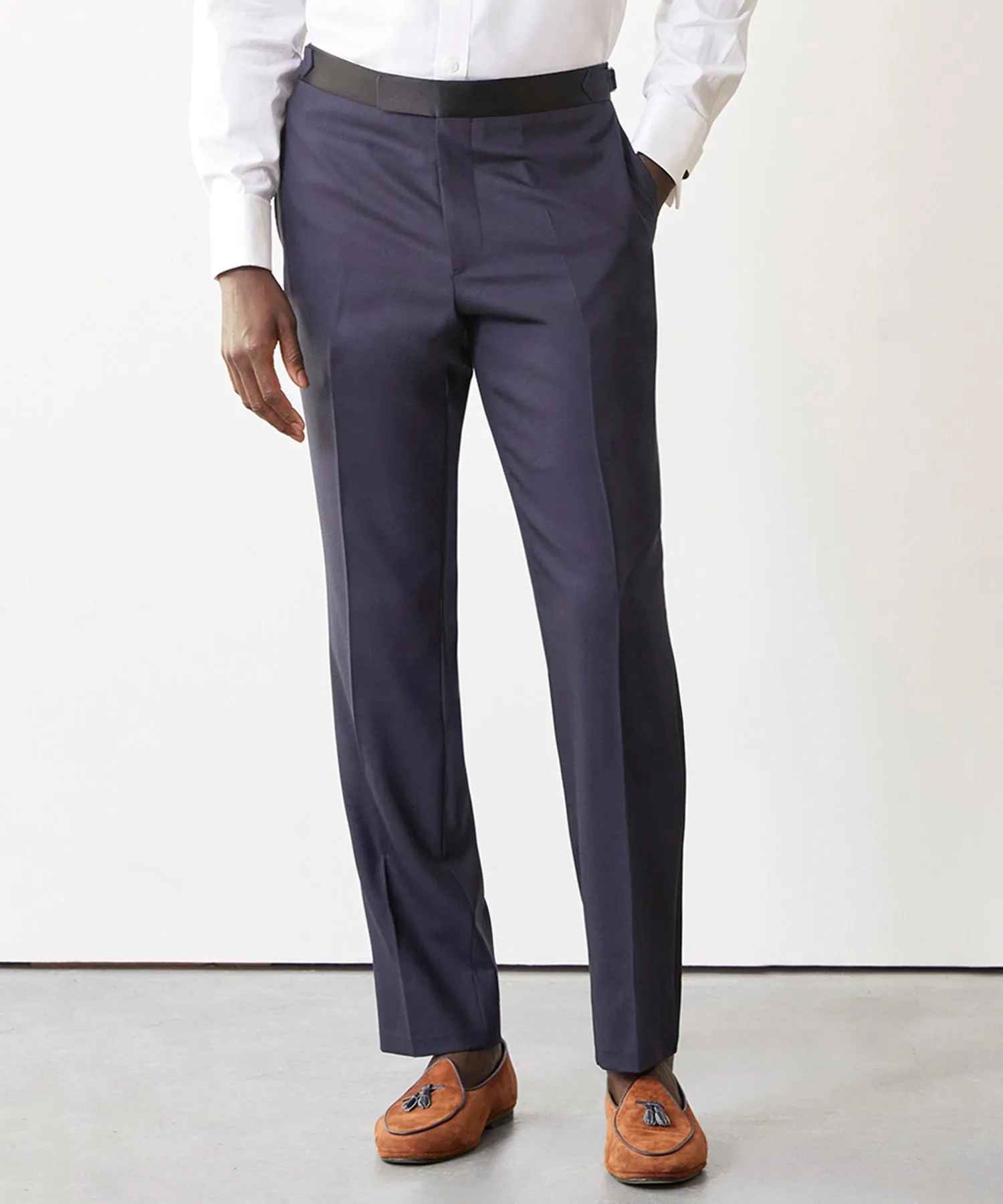 Italian Tuxedo Trouser in Navy