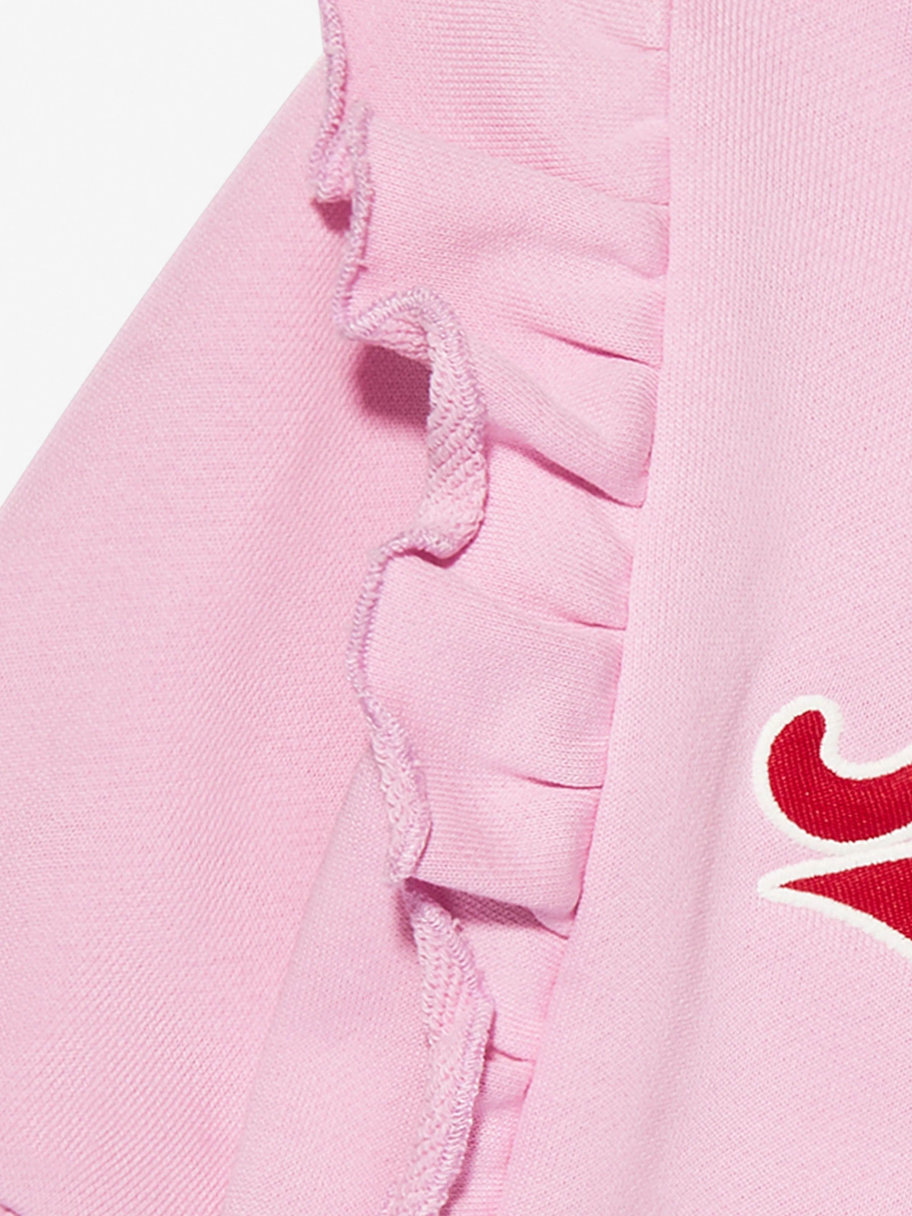 KENZO Baby Girls Frilly Sweater Dress in Pink