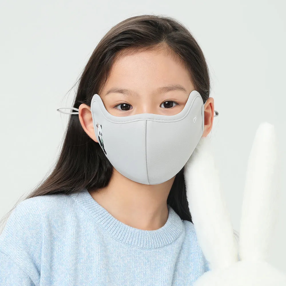 Kid's Warm Face Cover Soft Velvet Breathable Facemask