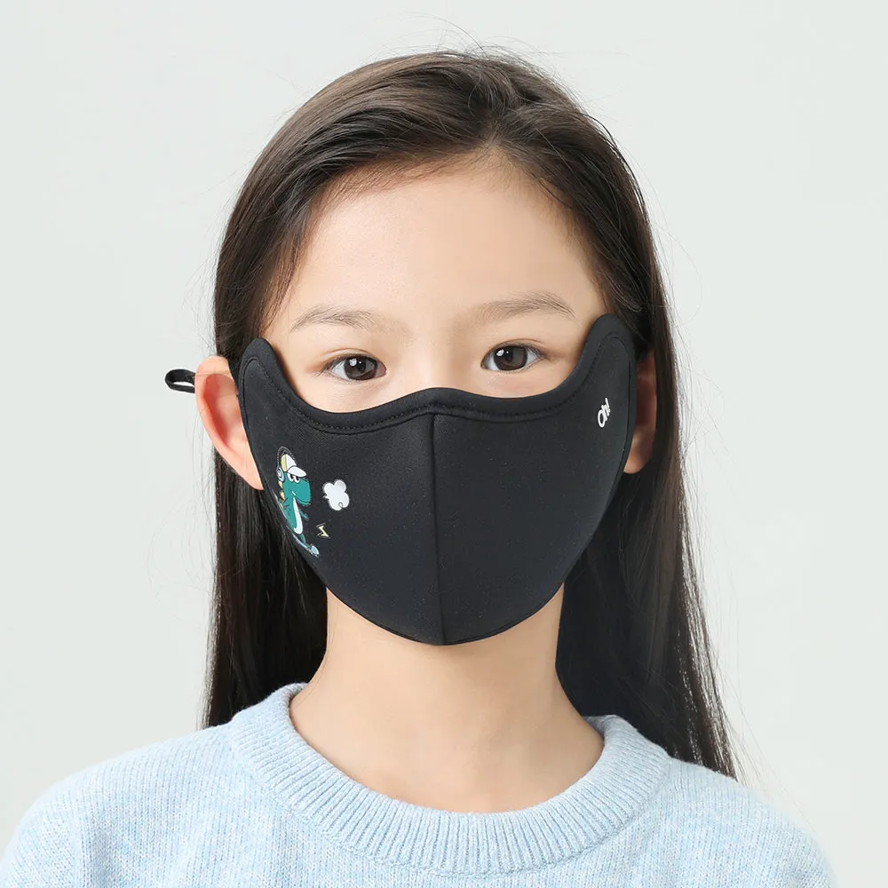 Kid's Warm Face Cover Soft Velvet Breathable Facemask