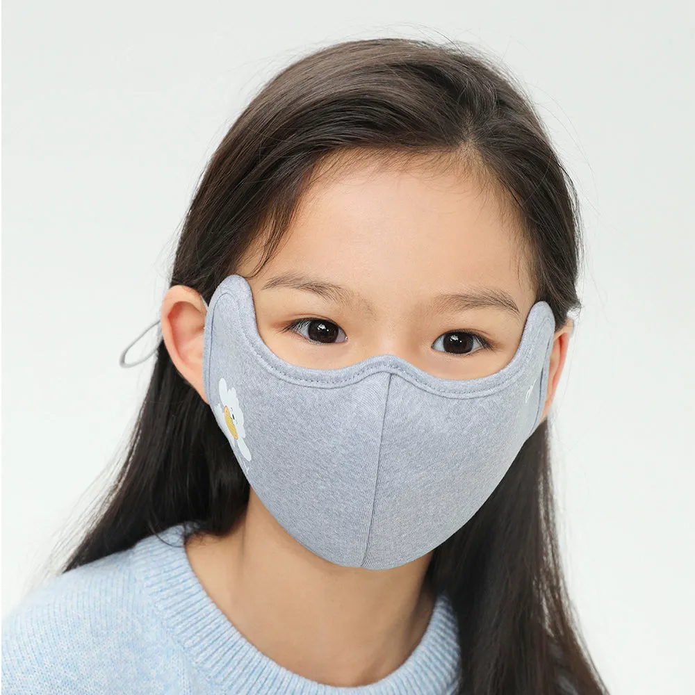 Kid's Warm Face Cover Soft Velvet Breathable Facemask