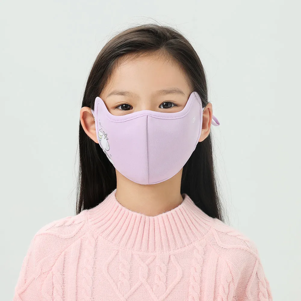 Kid's Warm Face Cover Soft Velvet Breathable Facemask