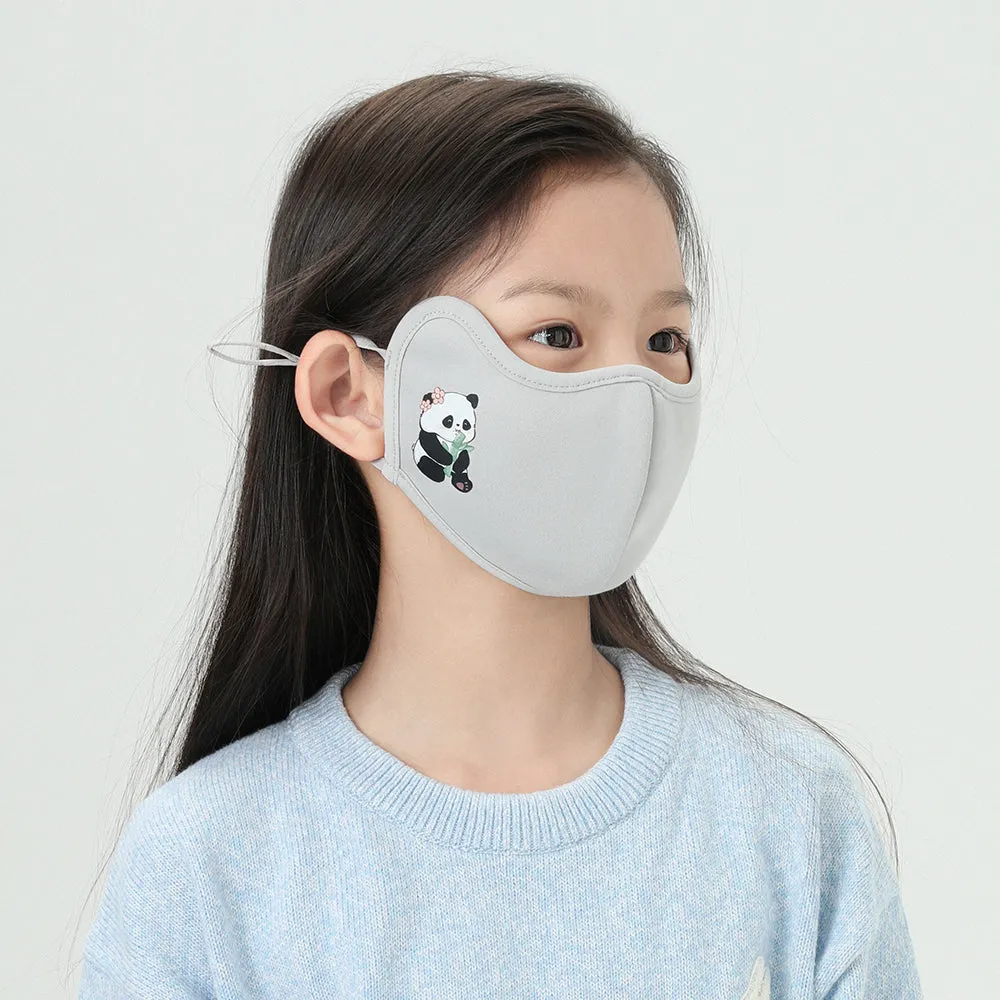 Kid's Warm Face Cover Soft Velvet Breathable Facemask