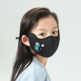Kid's Warm Face Cover Soft Velvet Breathable Facemask