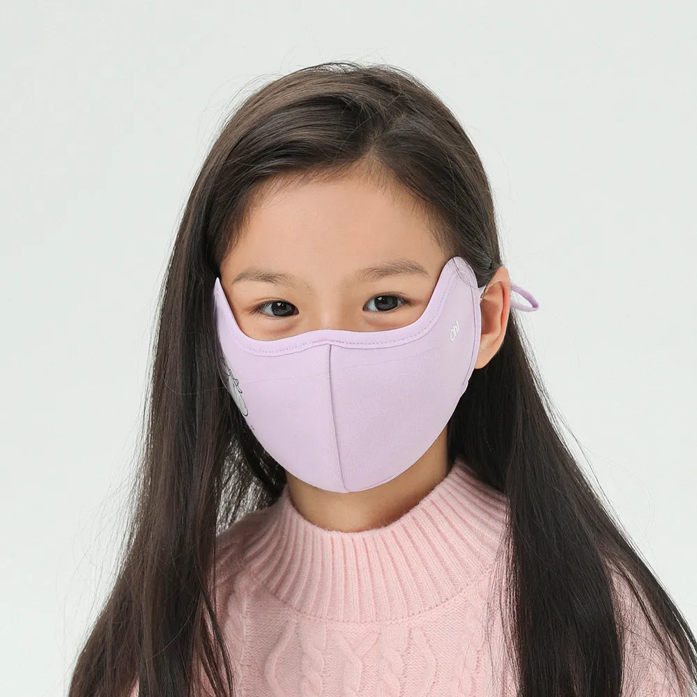 Kid's Warm Face Cover Soft Velvet Breathable Facemask