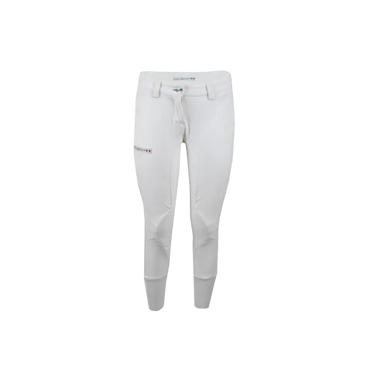 LADIES PADDED  BREECHES BY ANIMO. MOD. NOSTRO ANIMO Women White