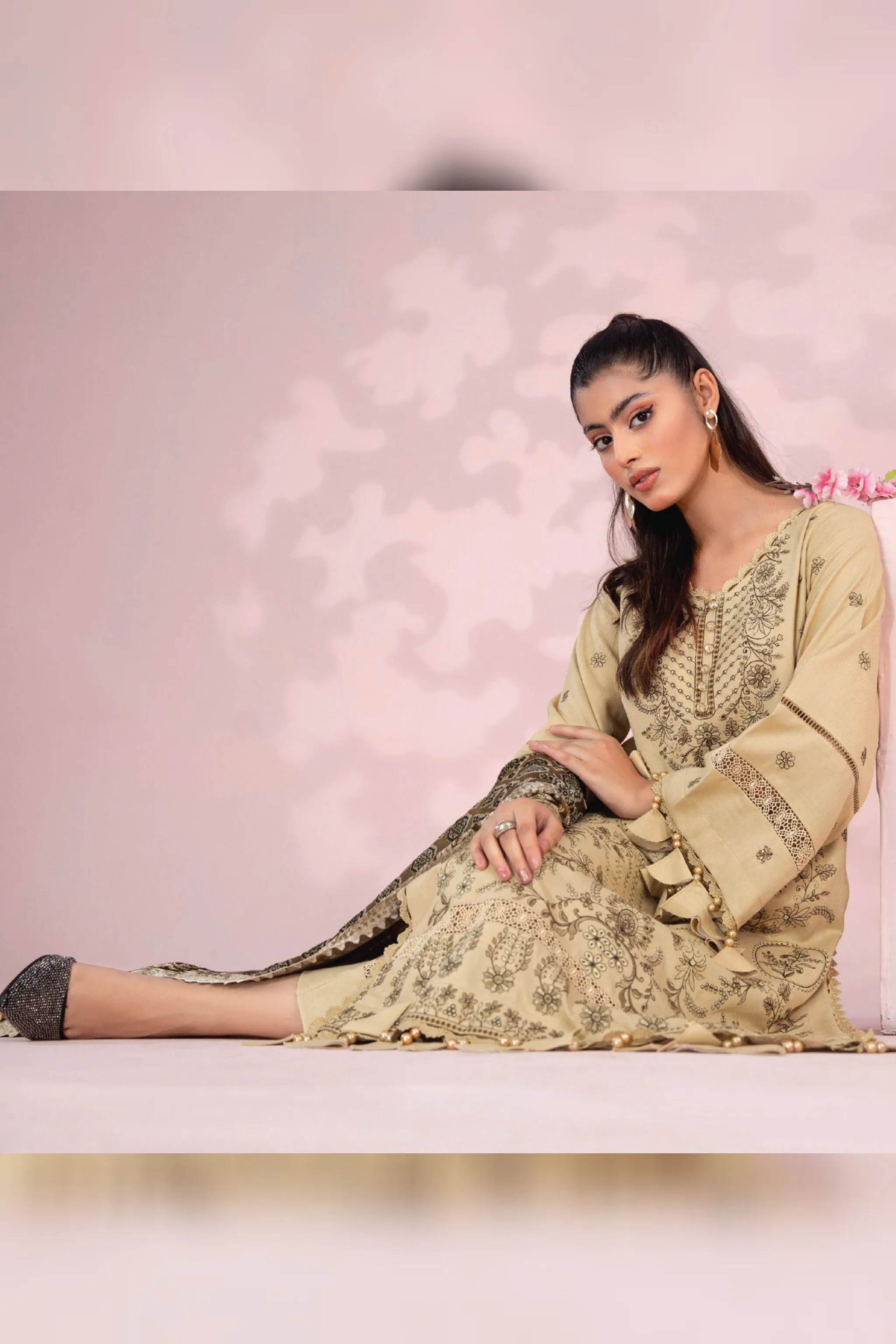 Lala Brocade Exclusive Palachi Winter Collection D-02