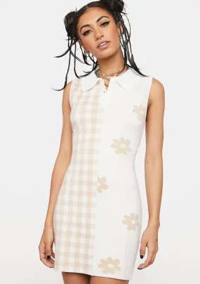 Lingering Look Patchwork Dress
