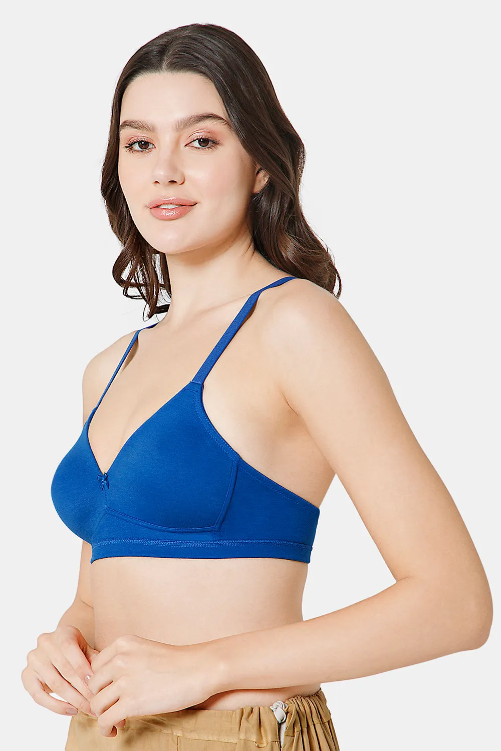 Medium Coverage Non-Wired Intimacy Everyday Padded Saree/ Salwar Bra - EC09