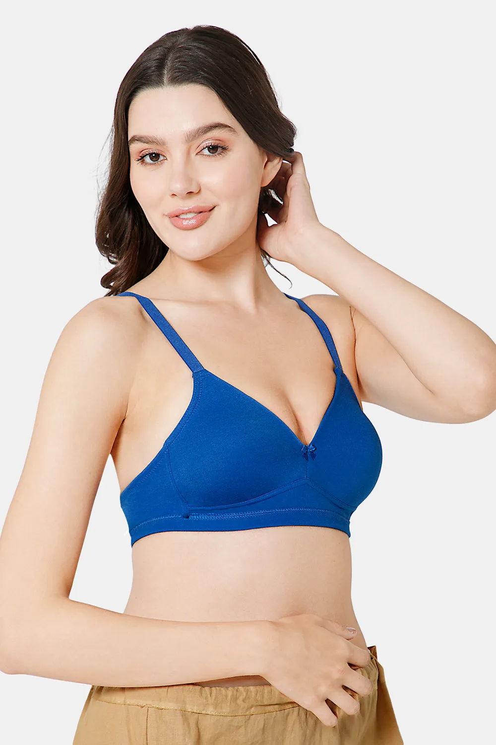 Medium Coverage Non-Wired Intimacy Everyday Padded Saree/ Salwar Bra - EC09