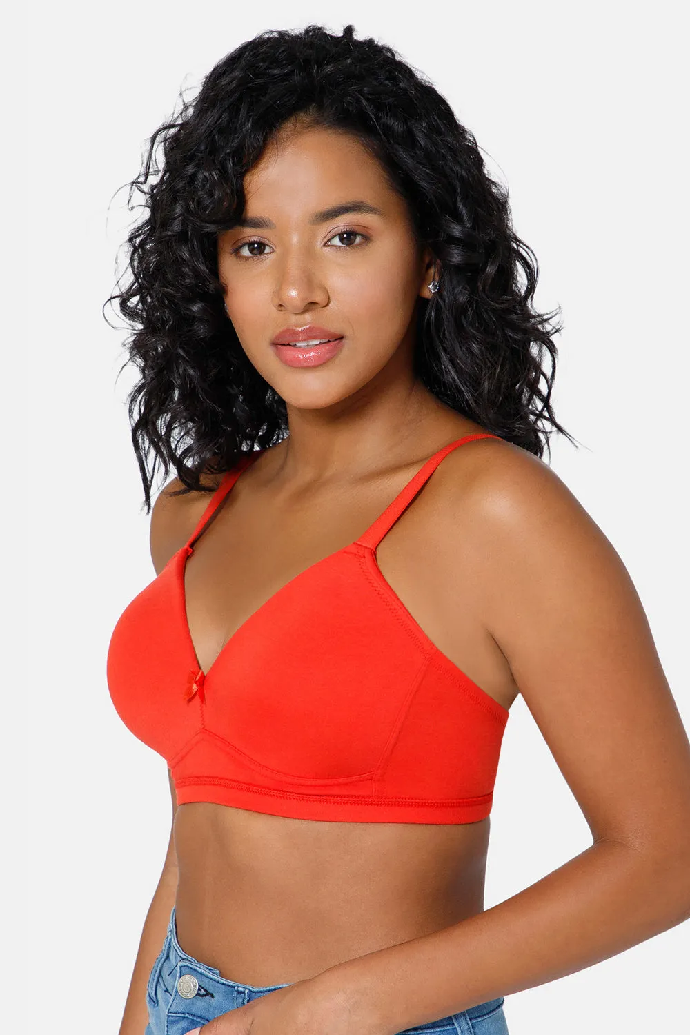 Medium Coverage Non-Wired Intimacy Everyday Padded Saree/ Salwar Bra - EC09