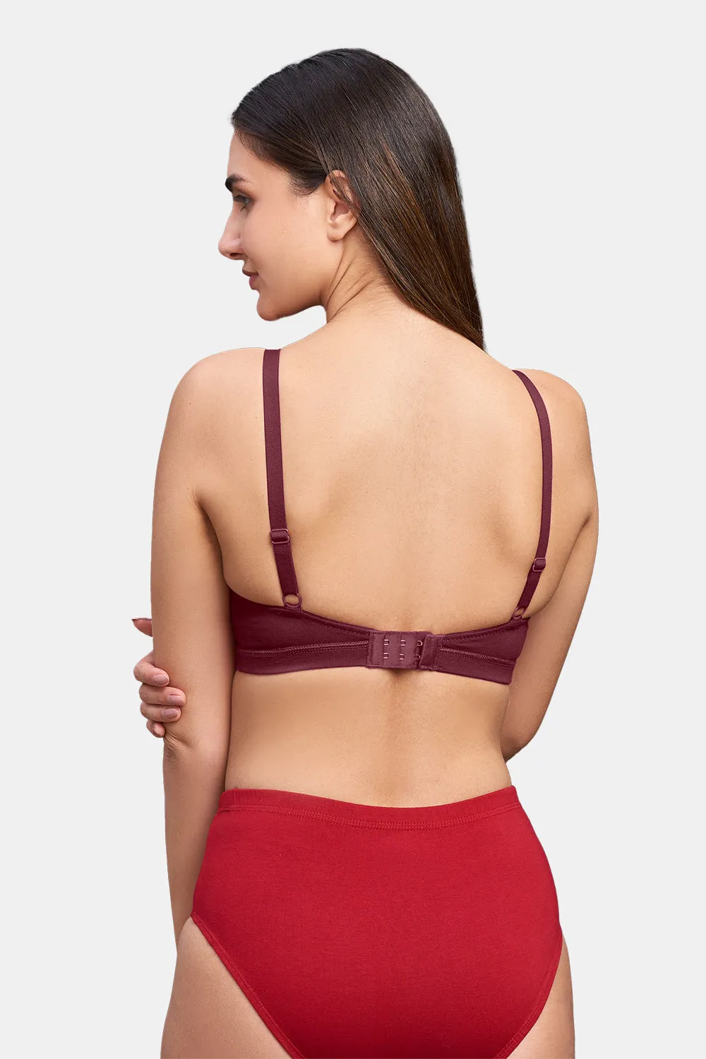 Medium Coverage Non-Wired Intimacy Everyday Padded Saree/ Salwar Bra - EC09
