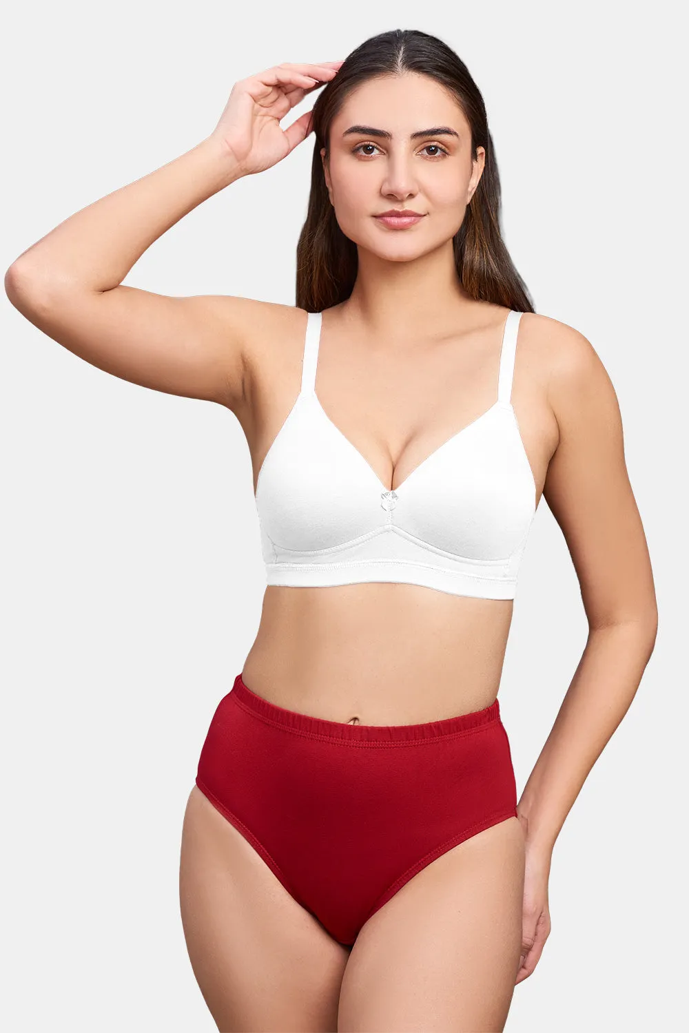 Medium Coverage Non-Wired Intimacy Everyday Padded Saree/ Salwar Bra - EC09