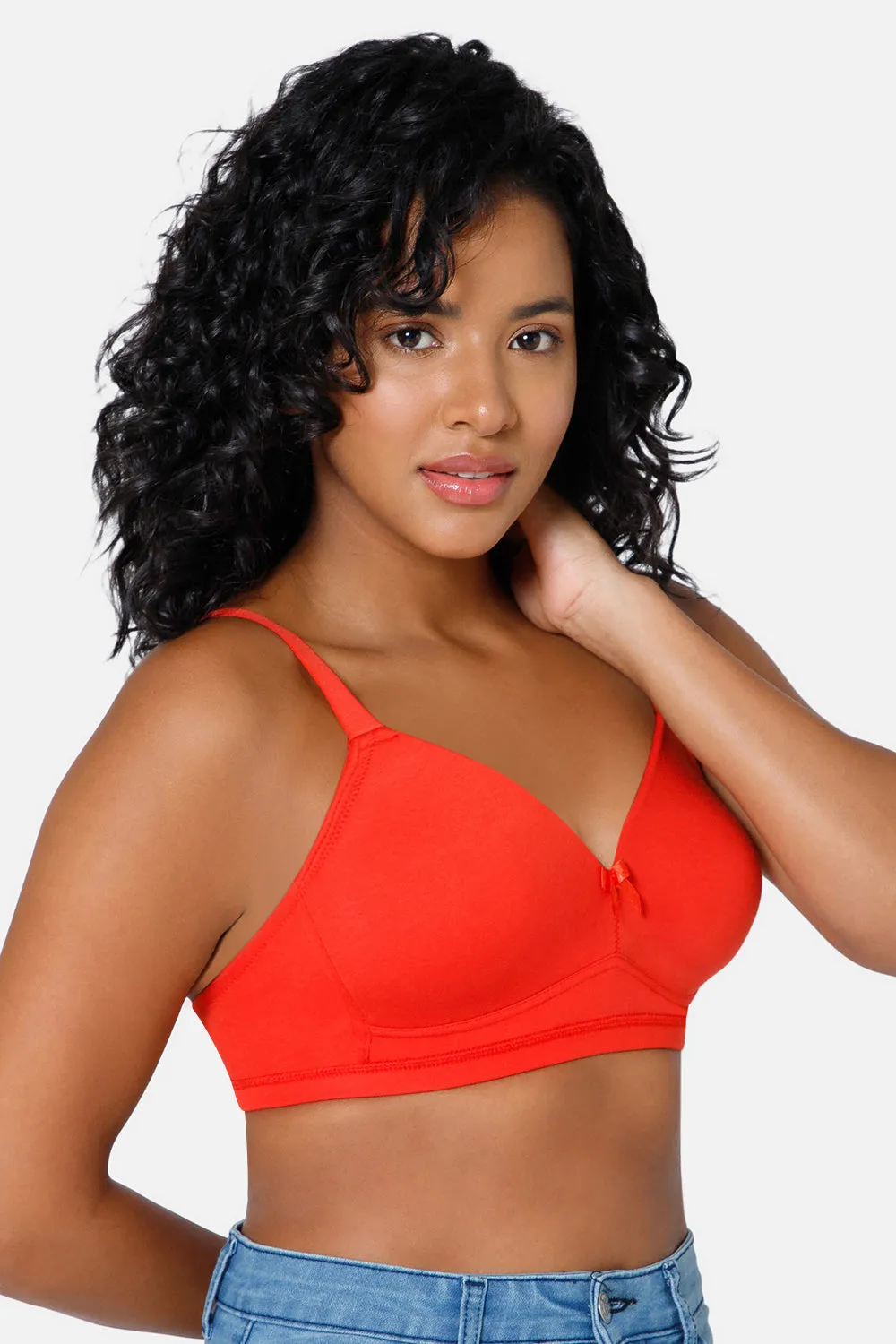 Medium Coverage Non-Wired Intimacy Everyday Padded Saree/ Salwar Bra - EC09