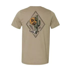 Men's Red Dirt Diamond Cactus T-Shirt RDHC-T-137