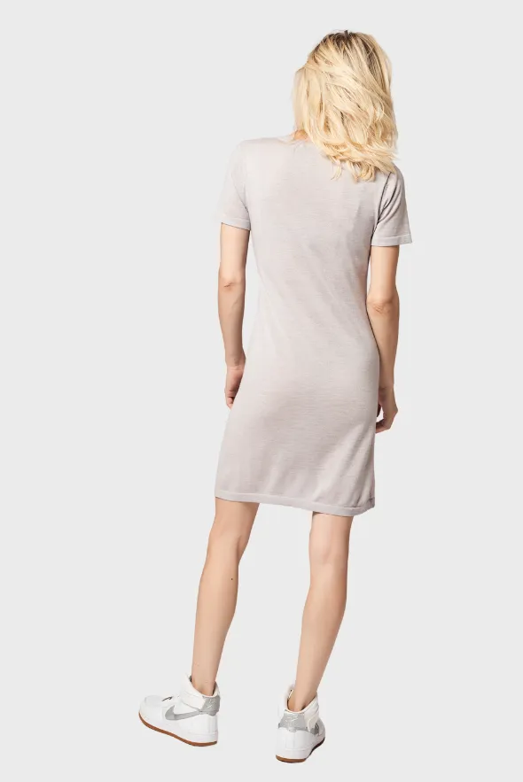 Merino Wool T-Shirt Dress