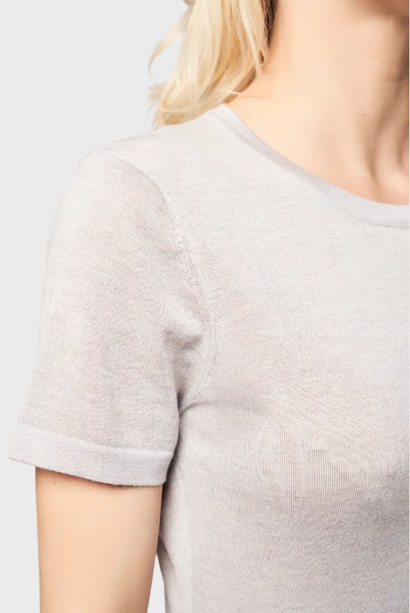 Merino Wool T-Shirt Dress
