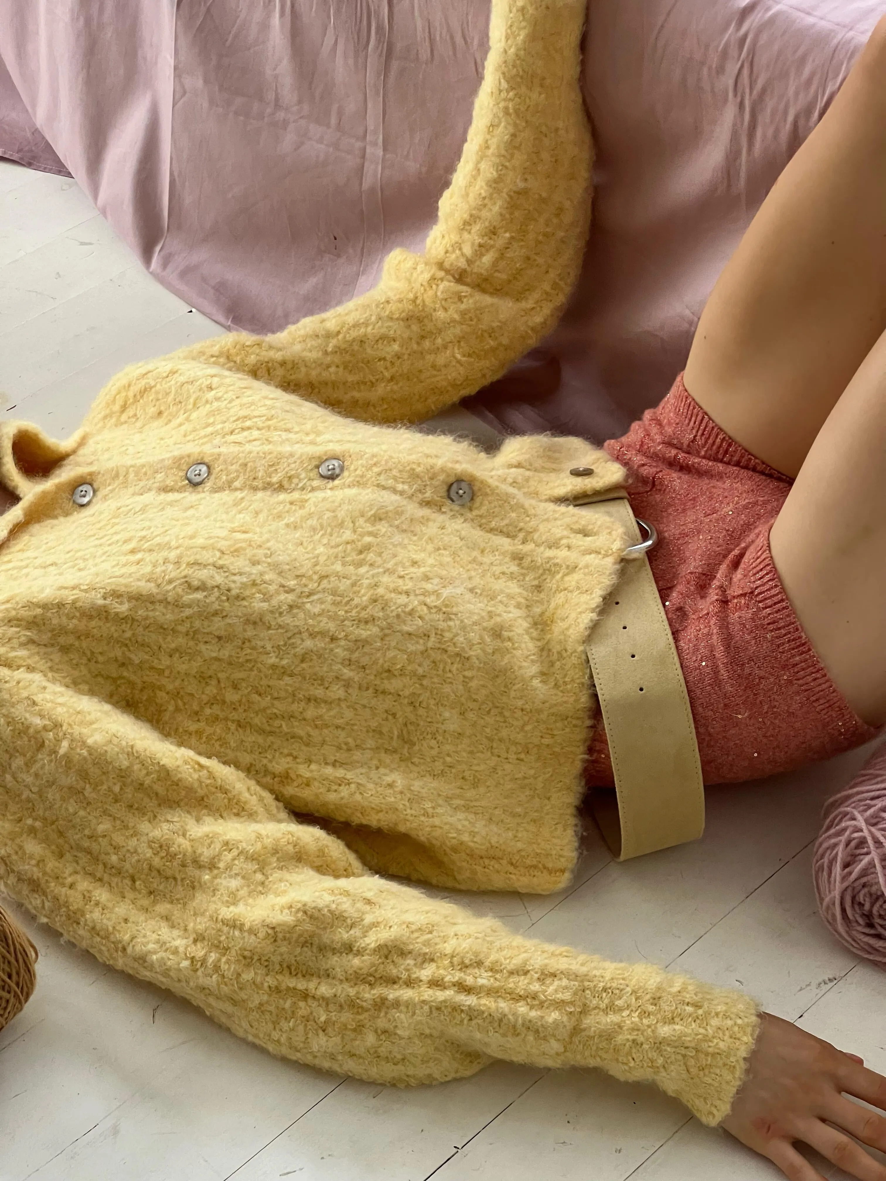 [Minebythyvers] Étreinte Douce Soft Sweater Wool Cardigan