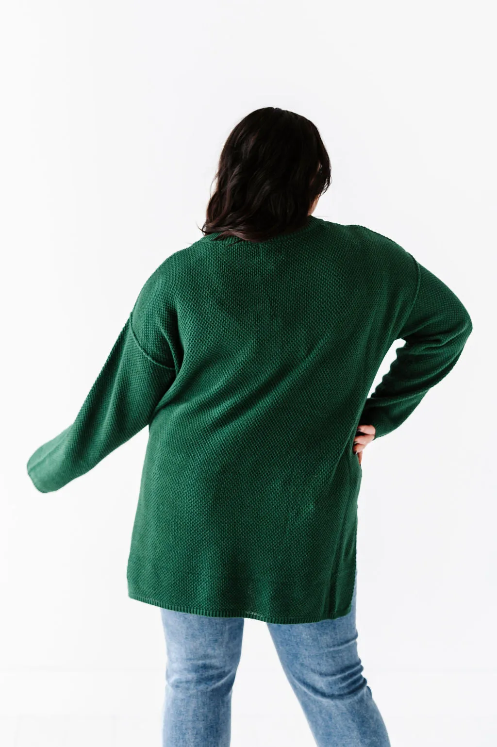 Minnie Henley Sweater in Forest
