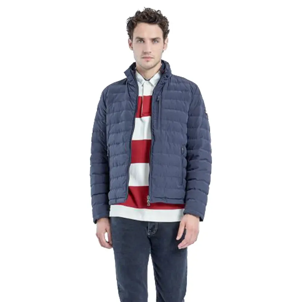 Navy High Density Save the Sea Oregon Down Jacket