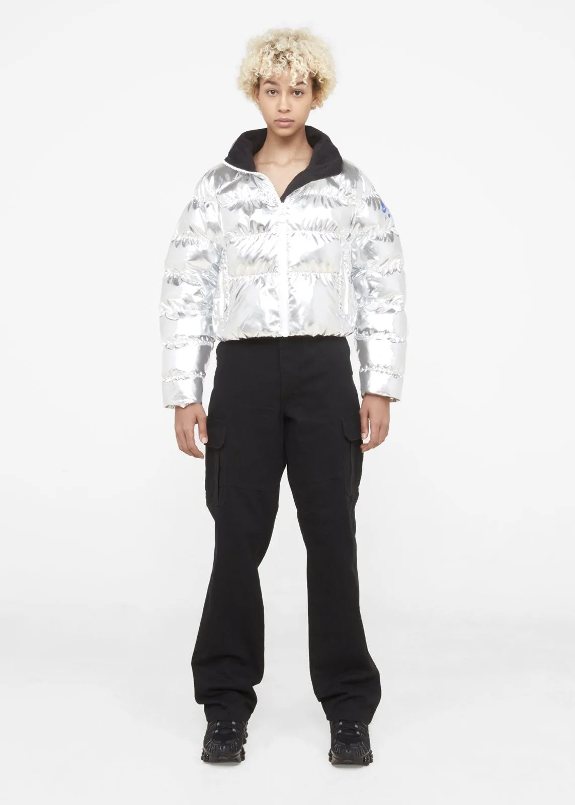 NIKE X OLIVIA KIM: PUFFER JACKET [SILVER]