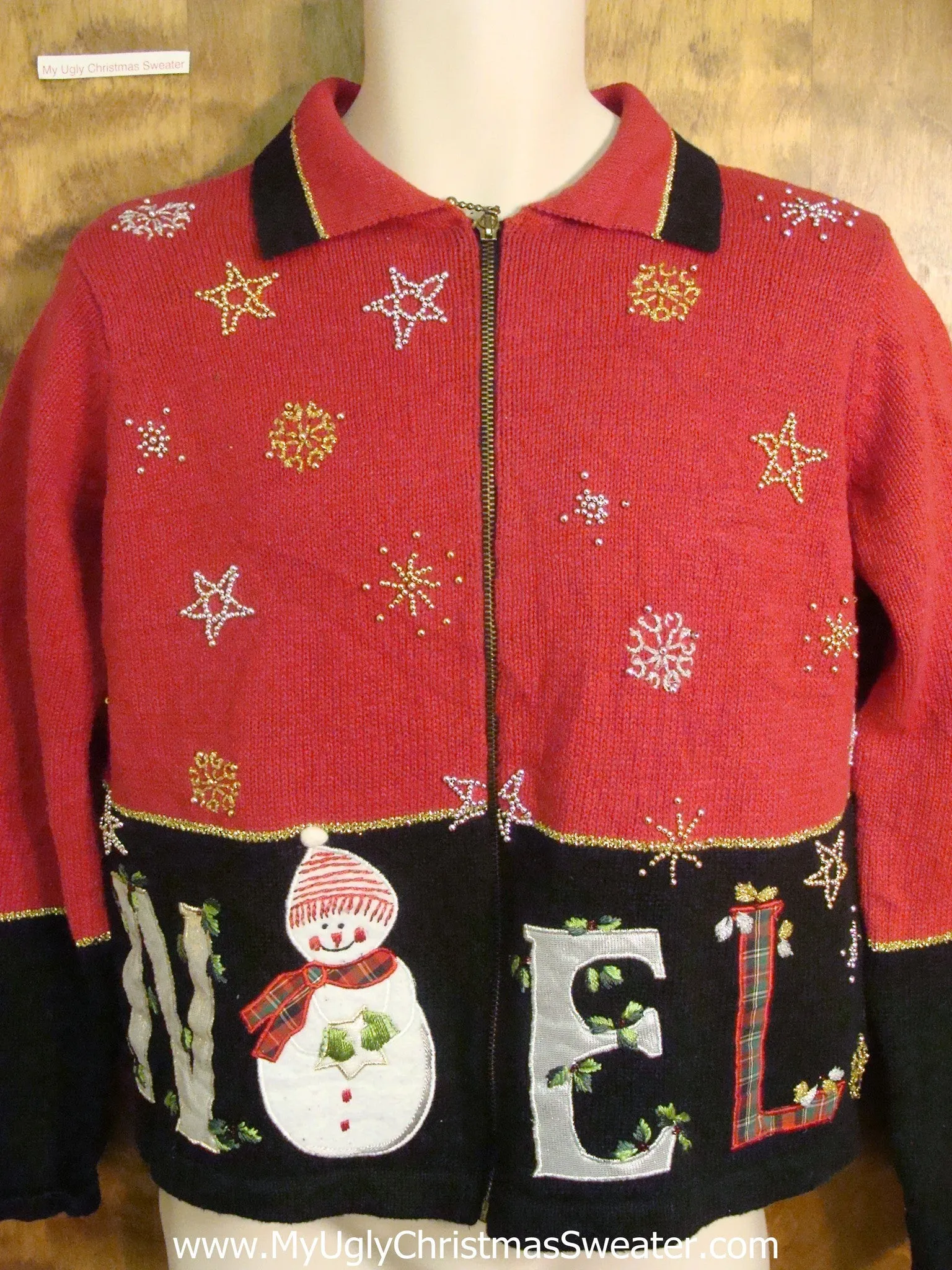 Noel Funny Ugly Sweater for a Christmas Party