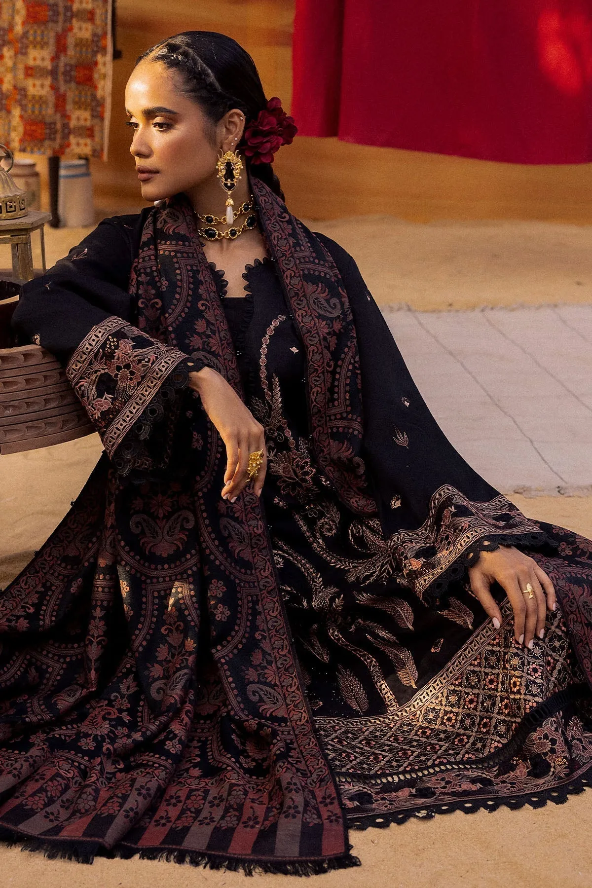 Nureh Exclusive Fall/Winter with Shawl – NE-61 E