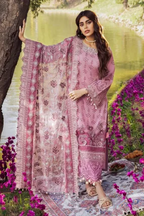 Nureh Exclusive Luxury Lawn Collection 2022 – PETAL PINK