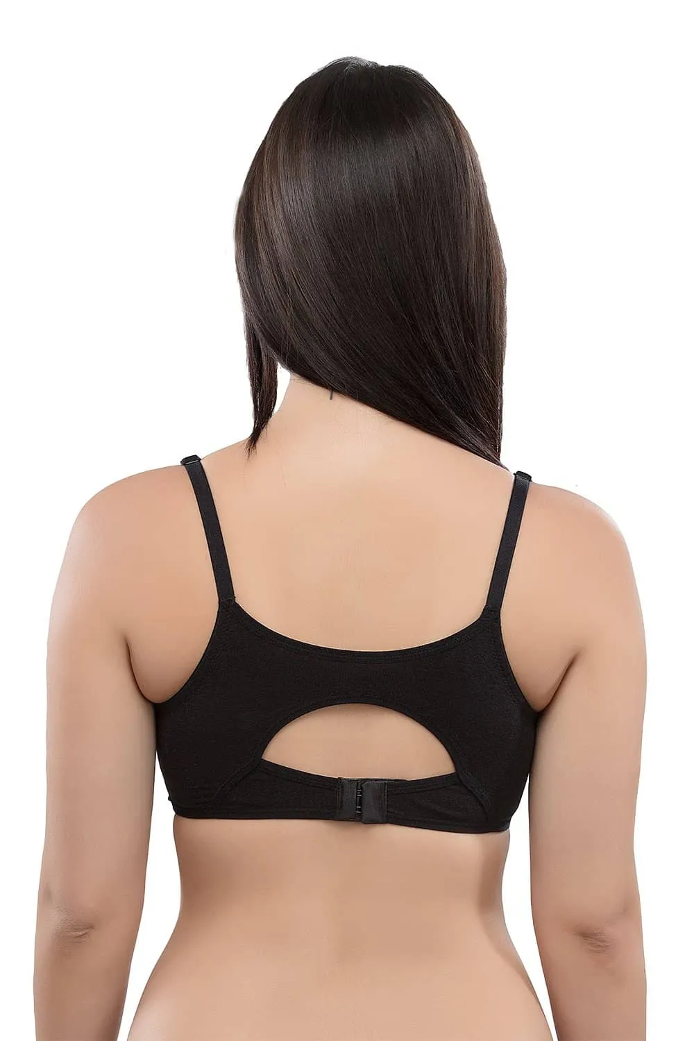Organic Cotton Antimicrobial All Rounder Kit (Pack of 3)-ISBK03-Black-