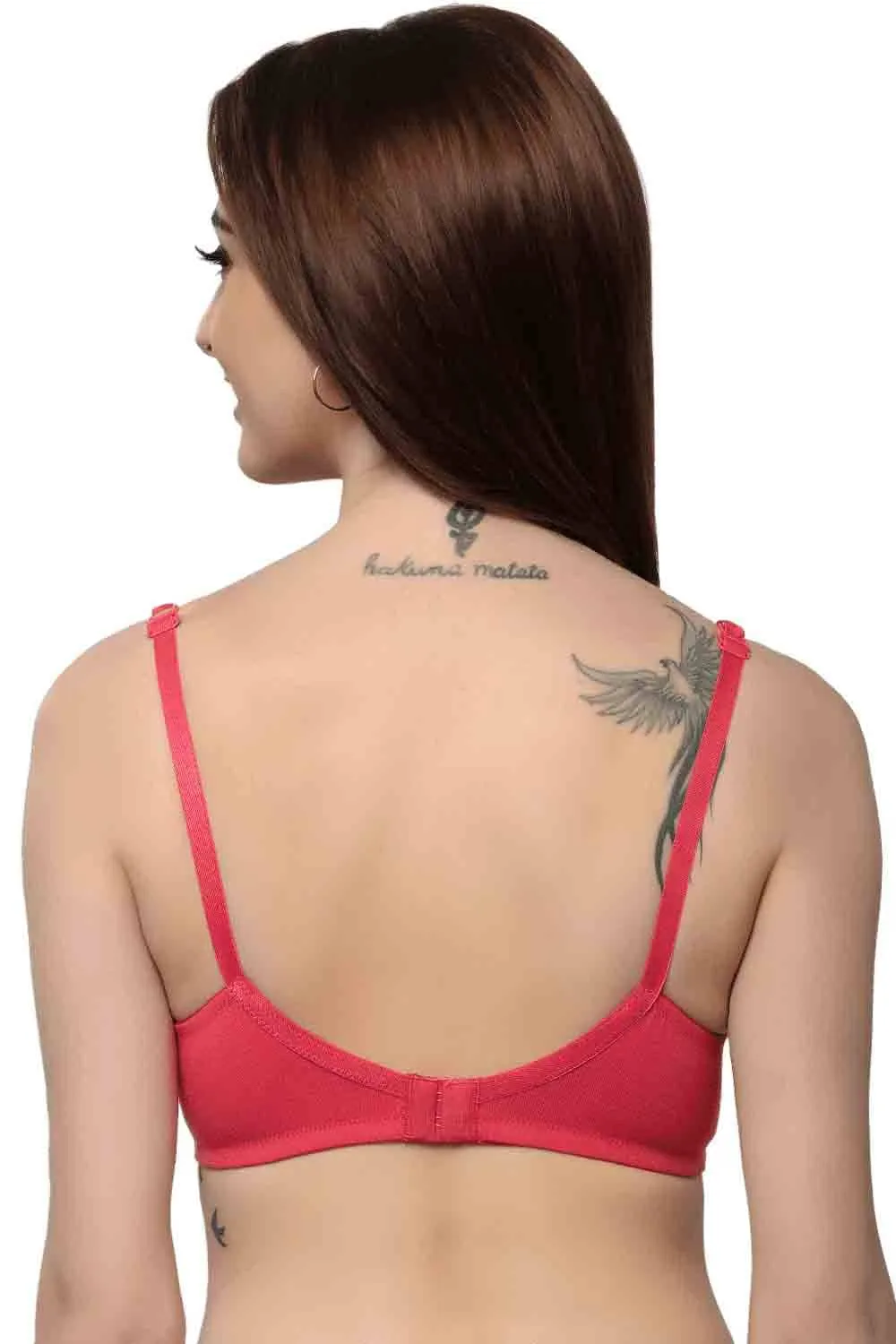 Organic Cotton Antimicrobial Spunky Pink Bra Kit (Pack of 3)-ISBK07-