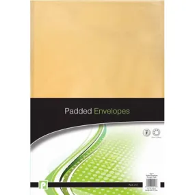 Padded Envelopes Size F peel & seal 2 pack