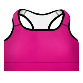 Padded Sports Bra (Pink)