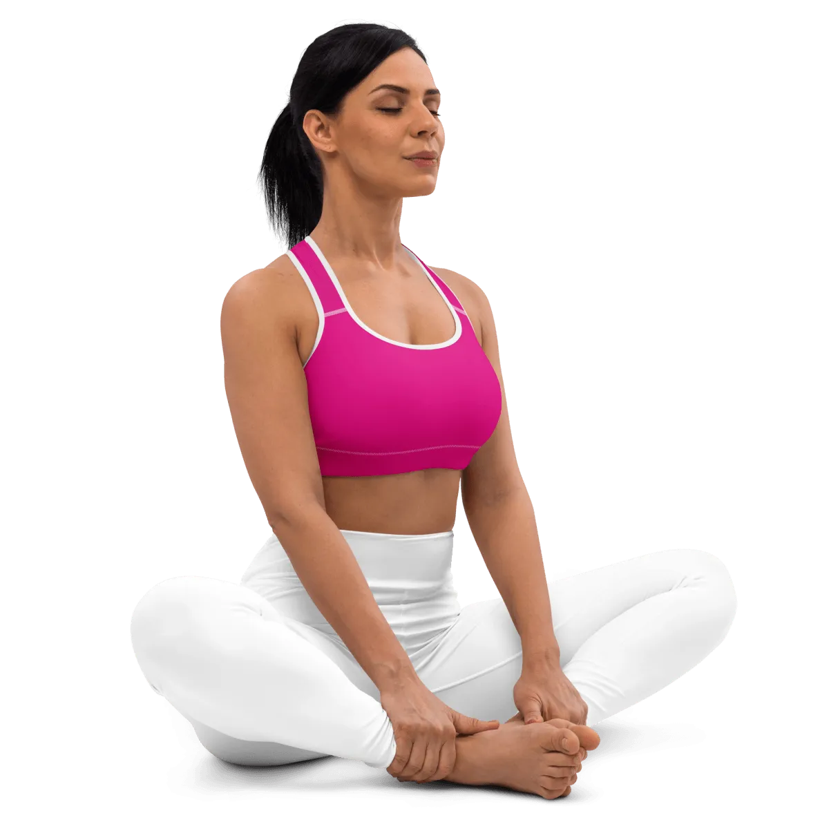 Padded Sports Bra (Pink)