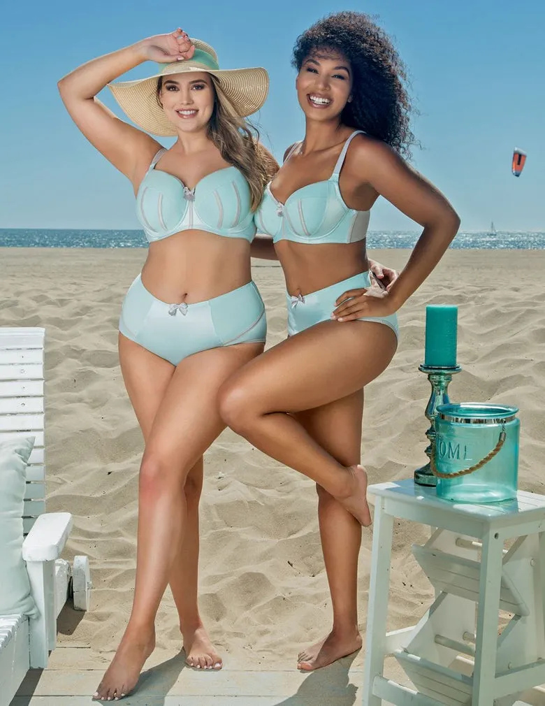 Parfait Charlotte 6901 Seaglass Green Padded Balconette Push Up Bra