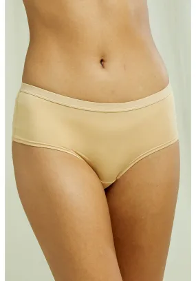 People Tree - Almond Boy Short - Culotte Coton Organic - Beige