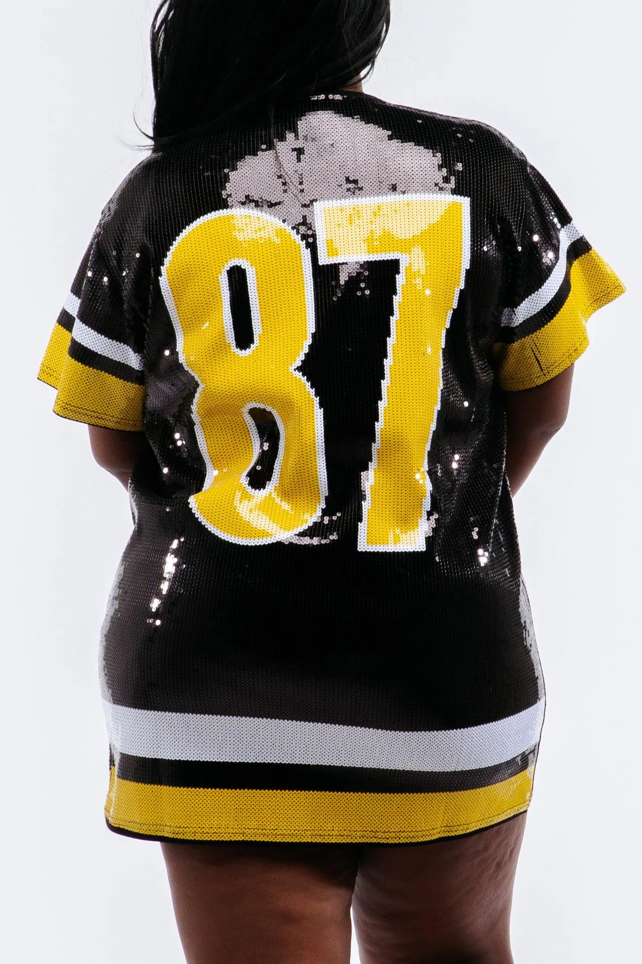 Pittsburgh Hockey Sequin Dress