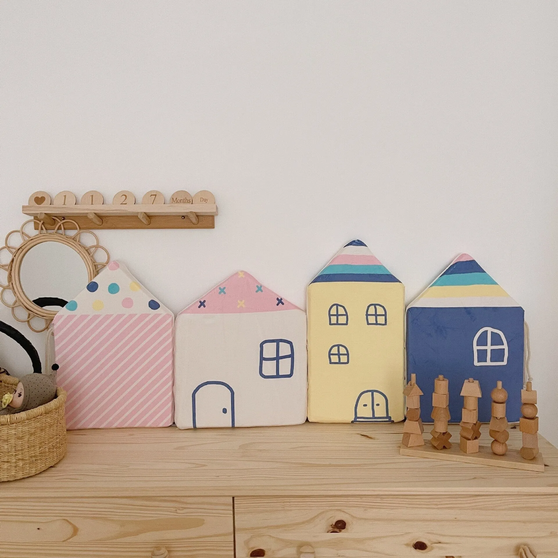 Plush Baby Bed Bumper House Design