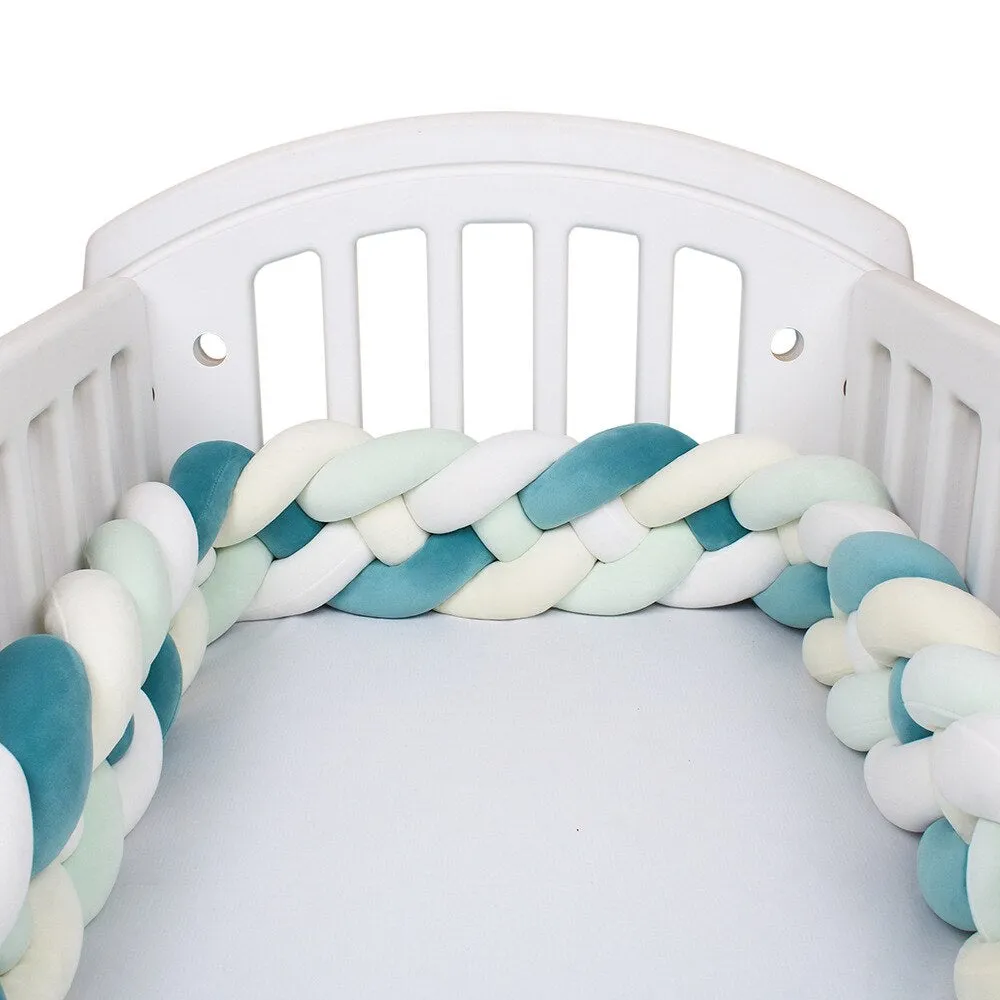 Quilted Cot Bumper: Cot Bumper for Extra Comfort