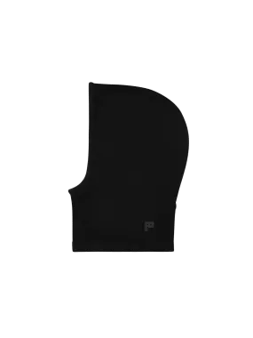 Recycled Cashmere Chunky Balaclava—black