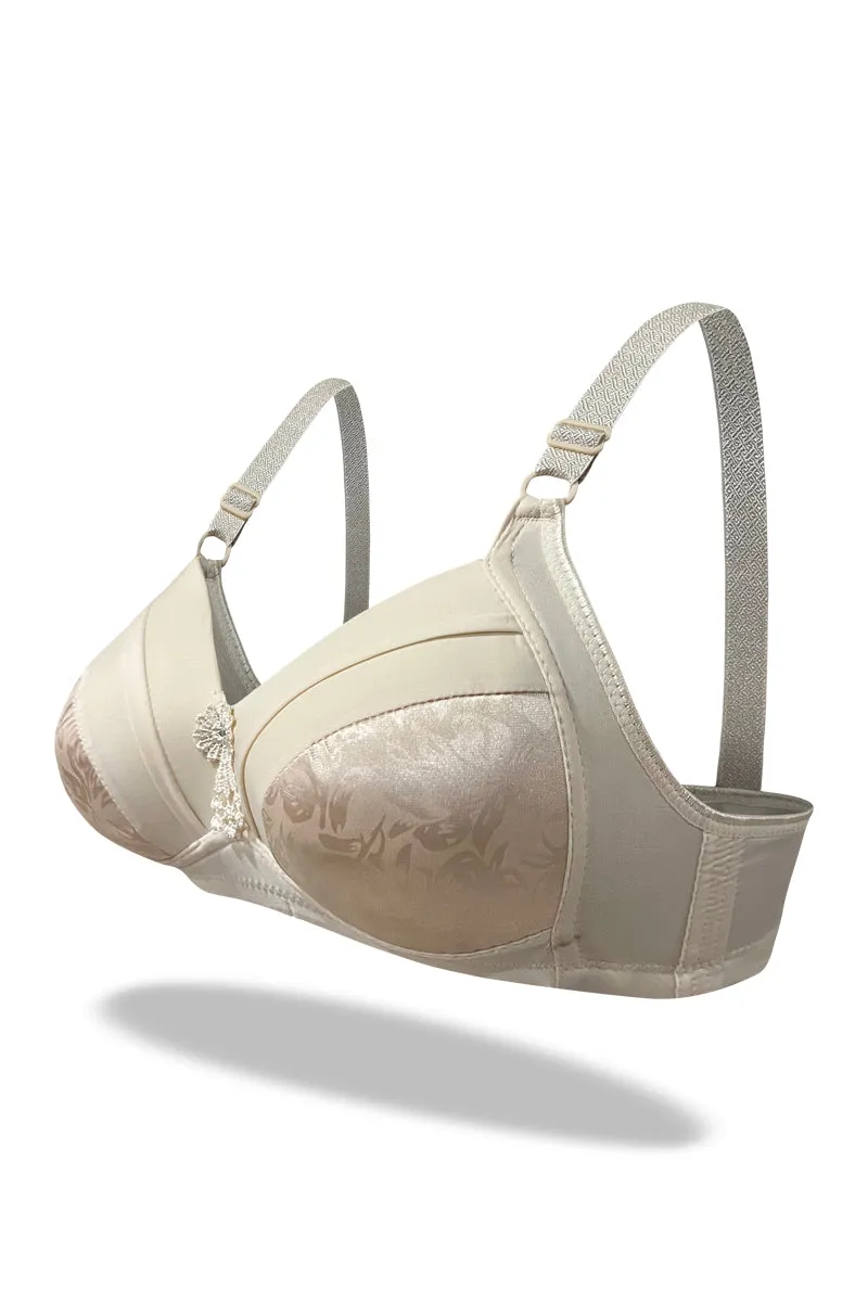 Red Chromatic Light Padded Bra