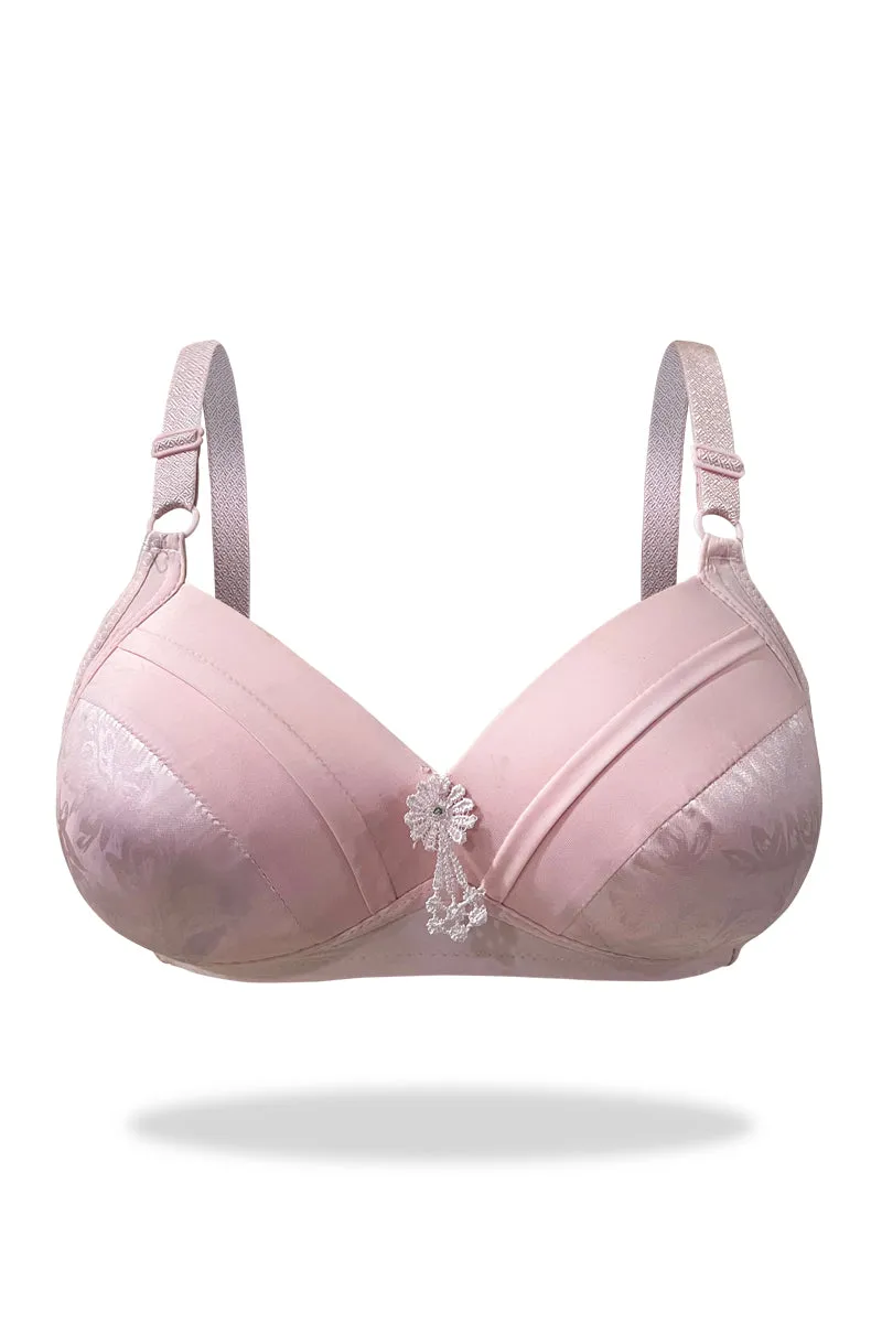 Red Chromatic Light Padded Bra
