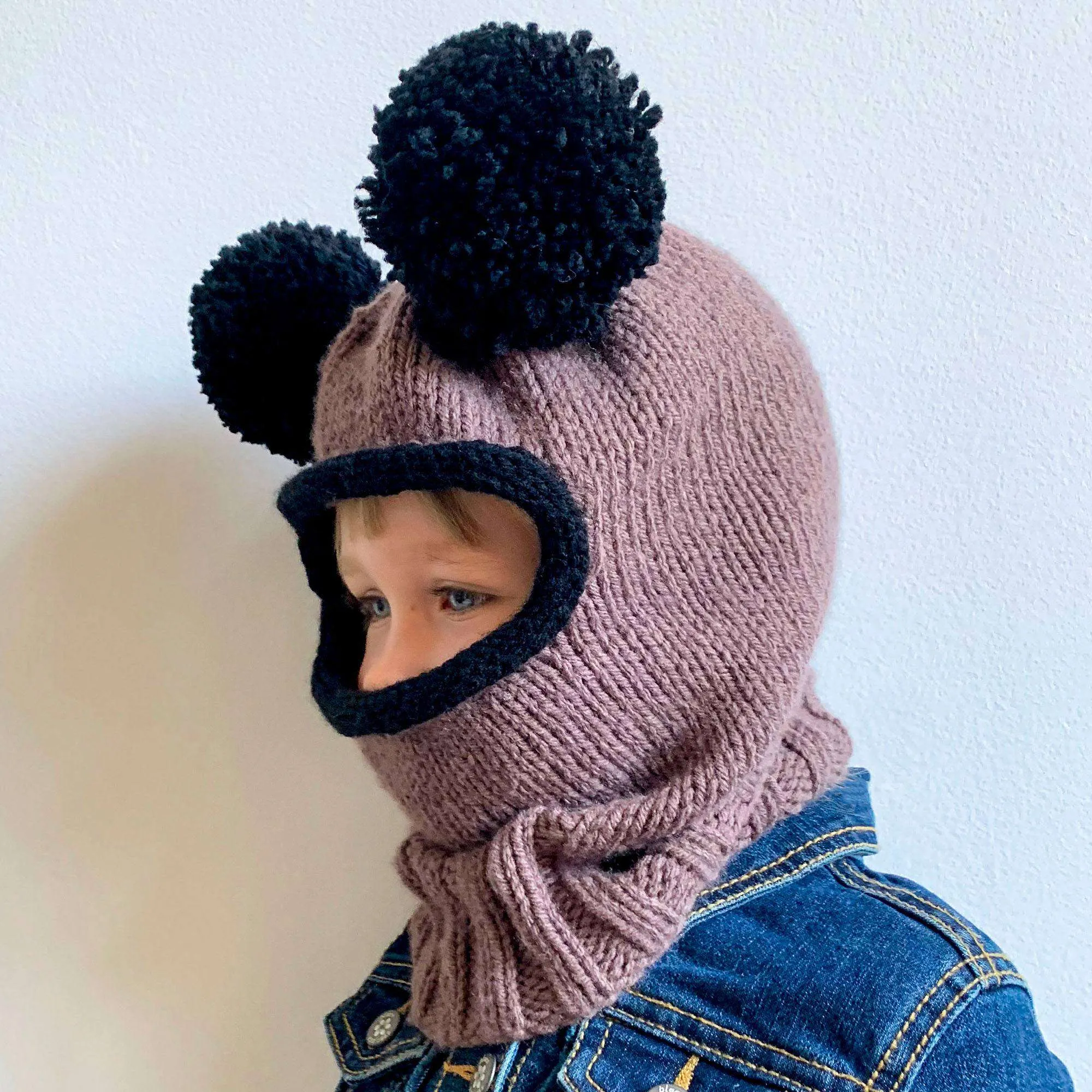 Red Heart Character Knit Balaclava