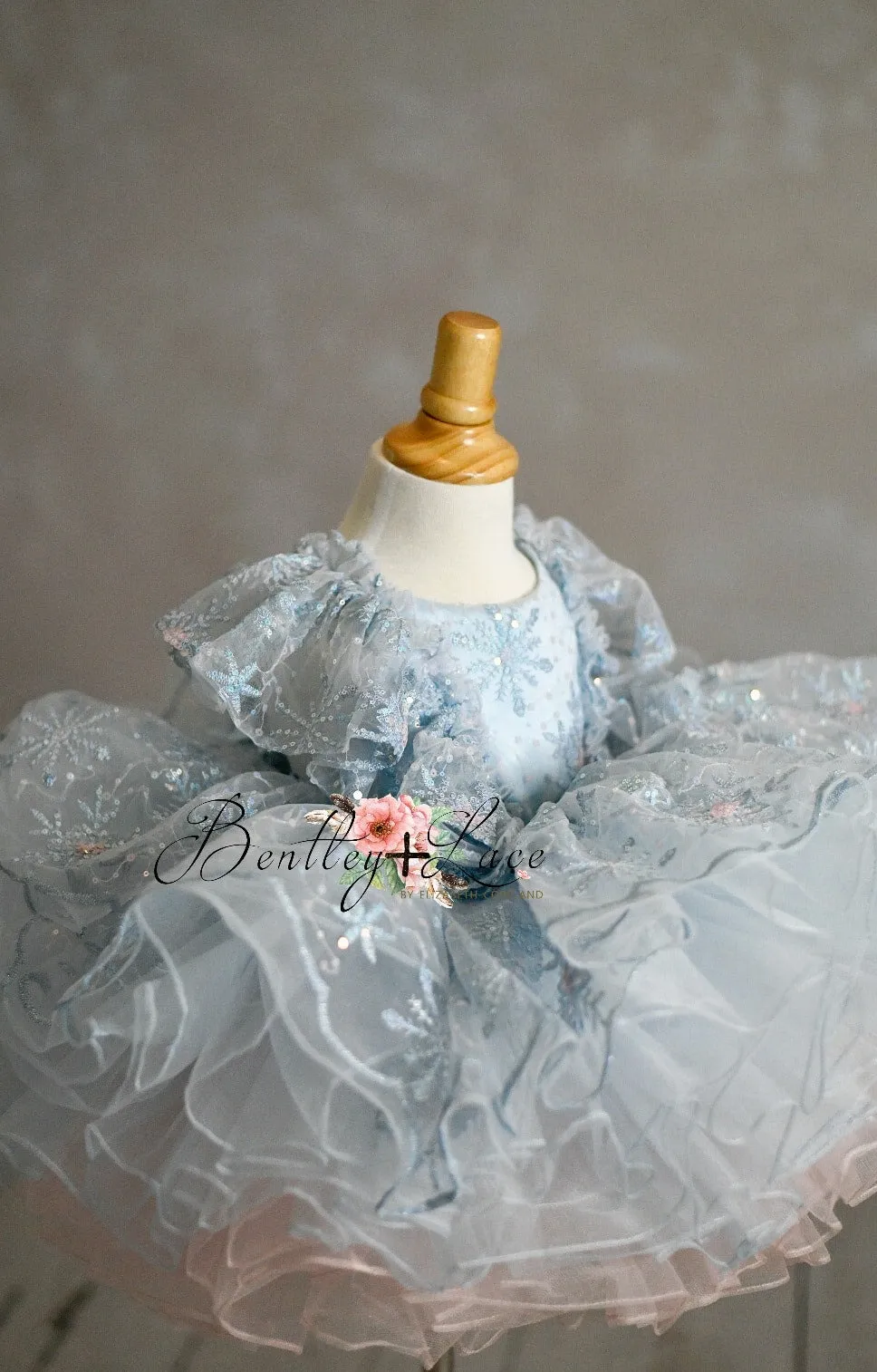 retired rental EUC "Elsa" -Vintage Length ( 2 Year - Petite 3 Year)