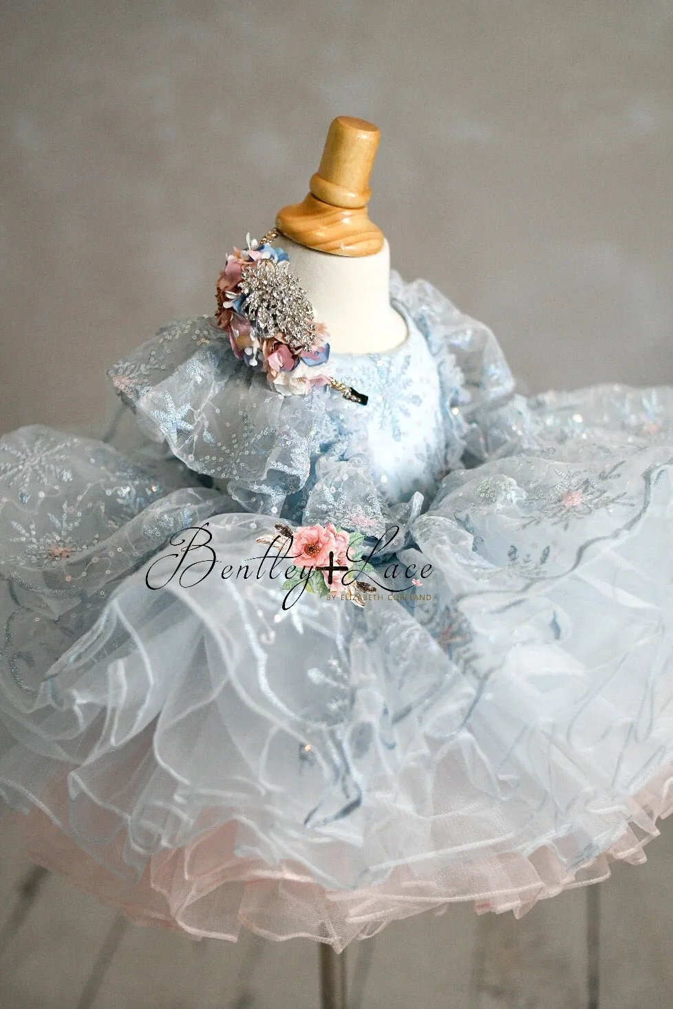 retired rental EUC "Elsa" -Vintage Length ( 2 Year - Petite 3 Year)