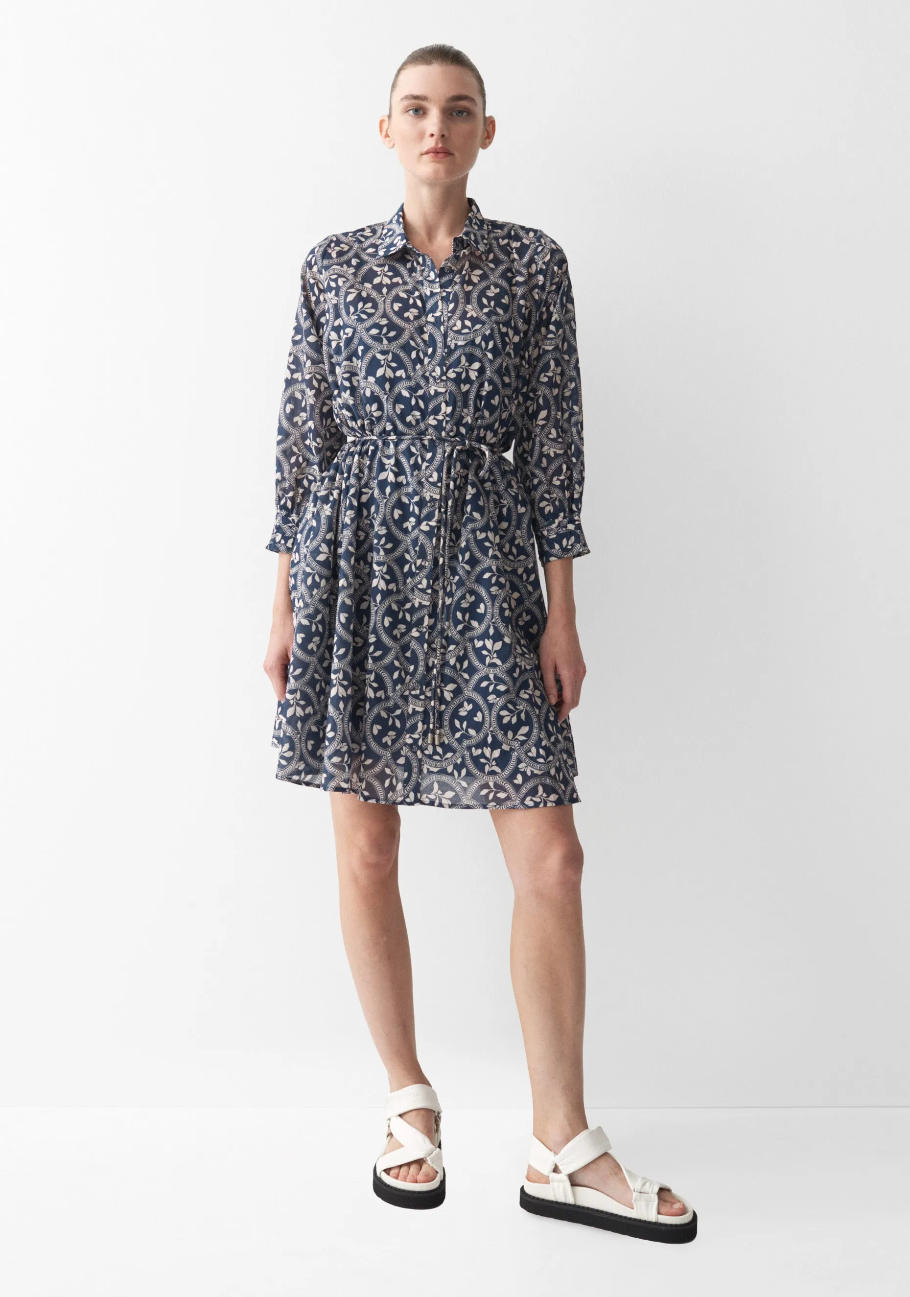 Samira Shirt Dress_Print