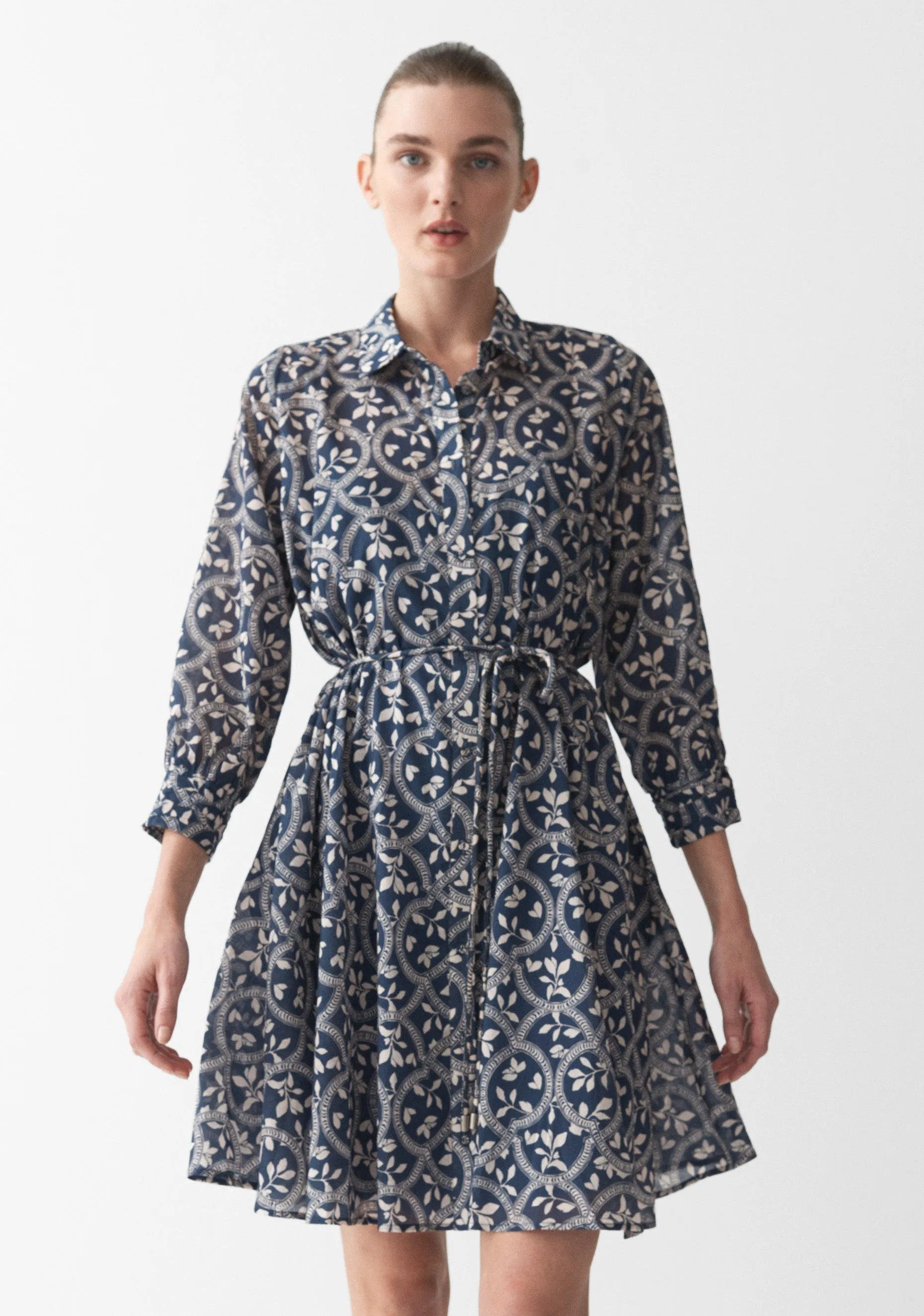 Samira Shirt Dress_Print