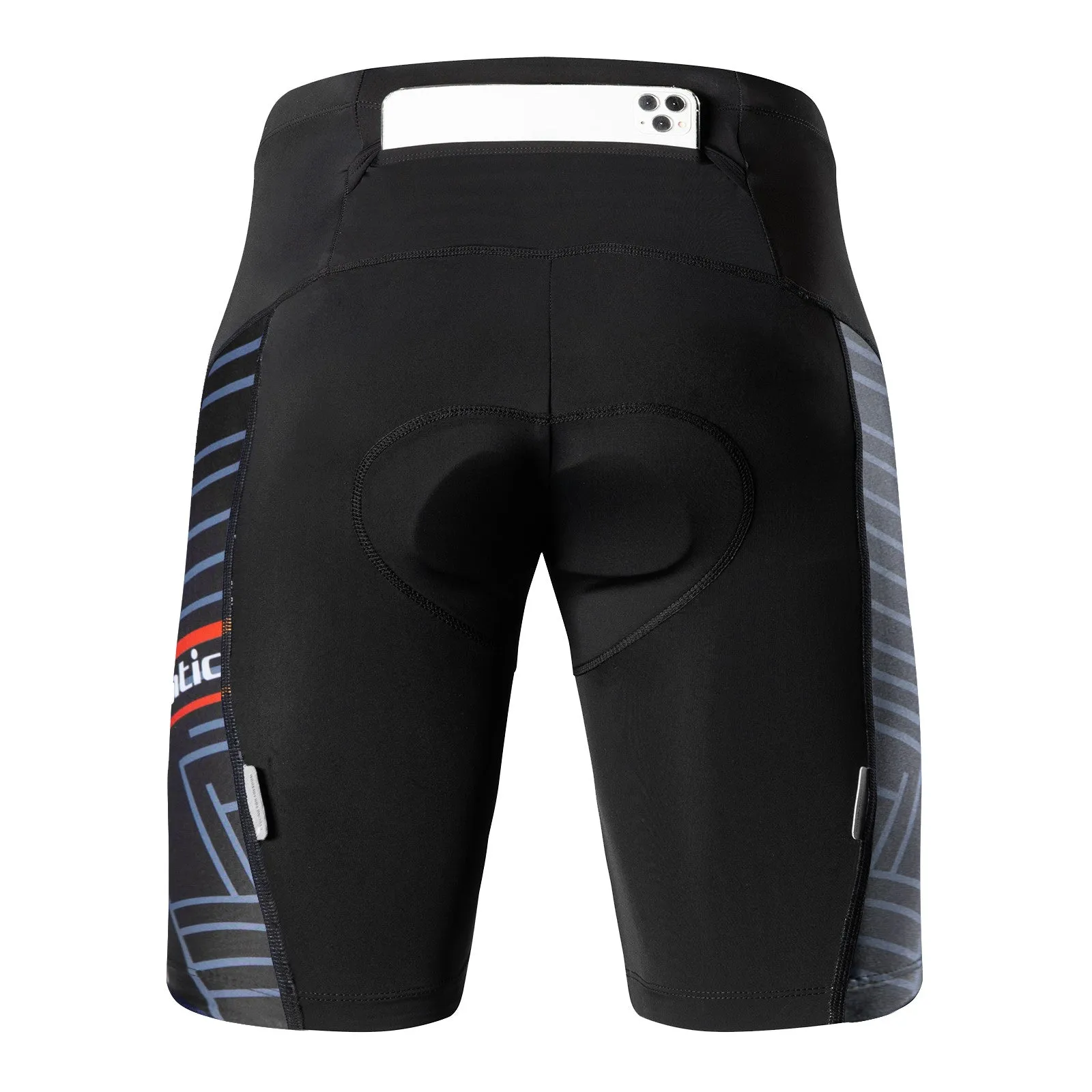 Santic Iger Ⅱ Black Mens Cycling Shorts Padded