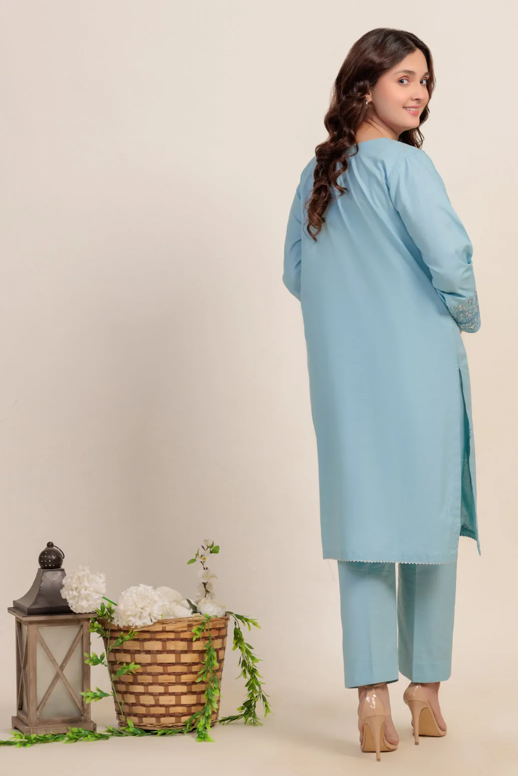 SKY-BLUE-CAMBRIC-2 PIECE (2S24B2P197)