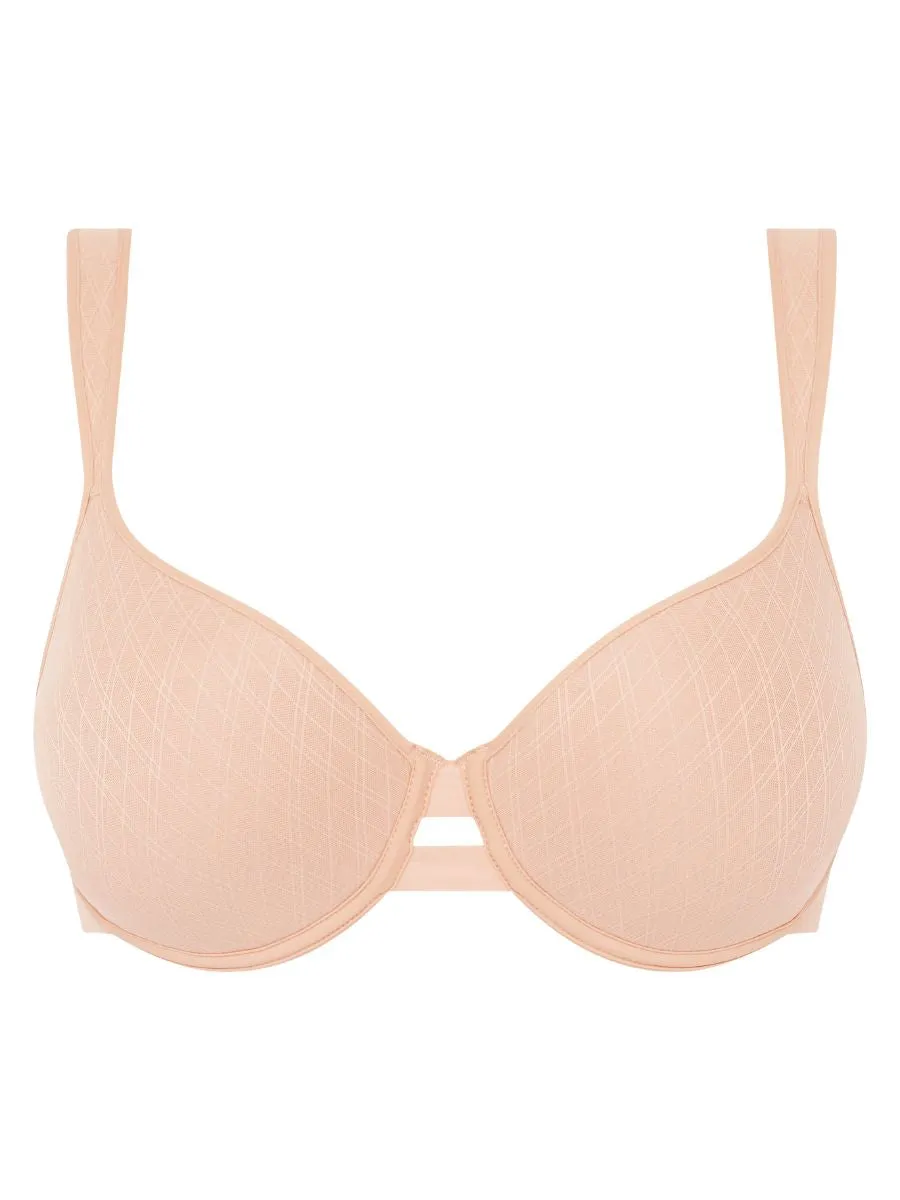 Smooth Lines Covering Memory Bra - Golden Beige